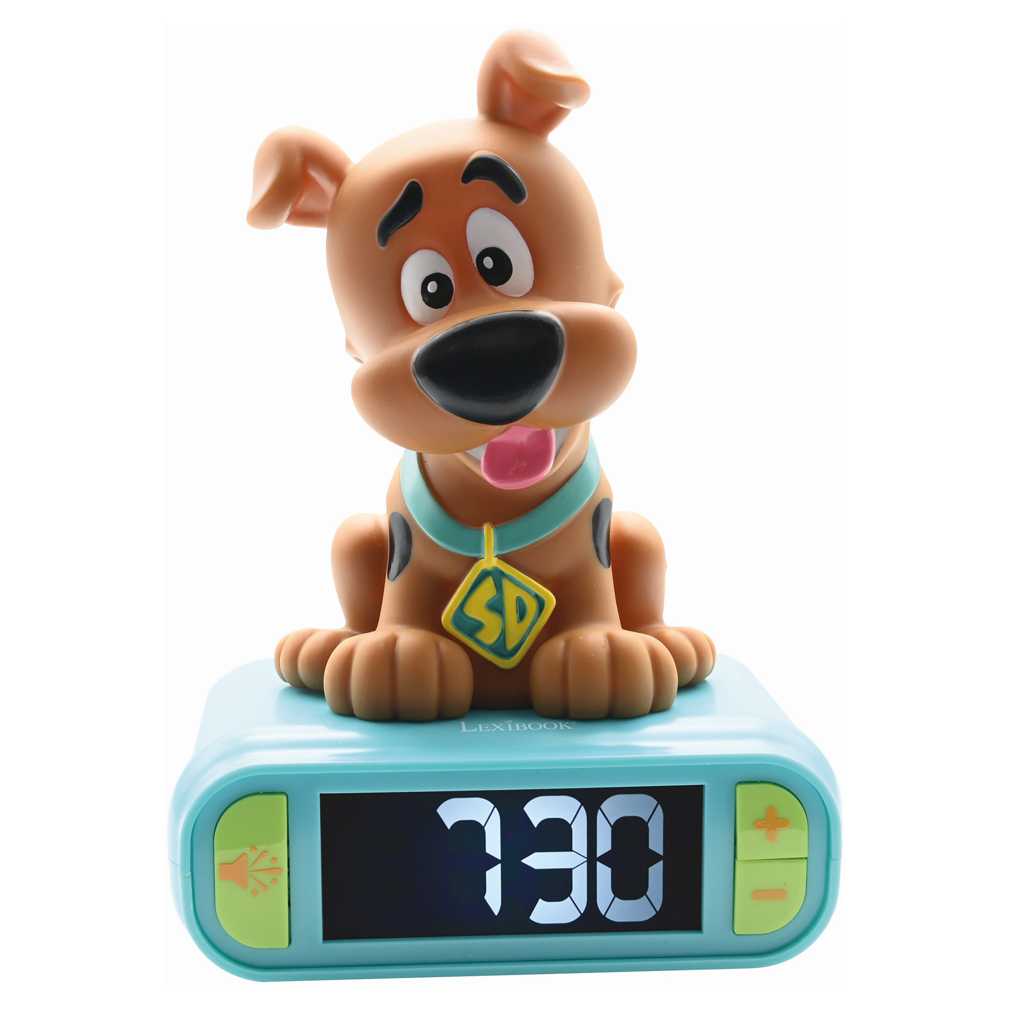 Lexibook Budík s nočným 3D svetlom - Scooby-Doo