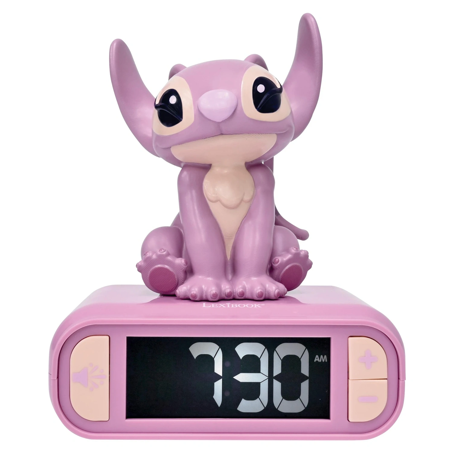 Lexibook Budík s nočným 3D svetlom Angel - Disney Stitch