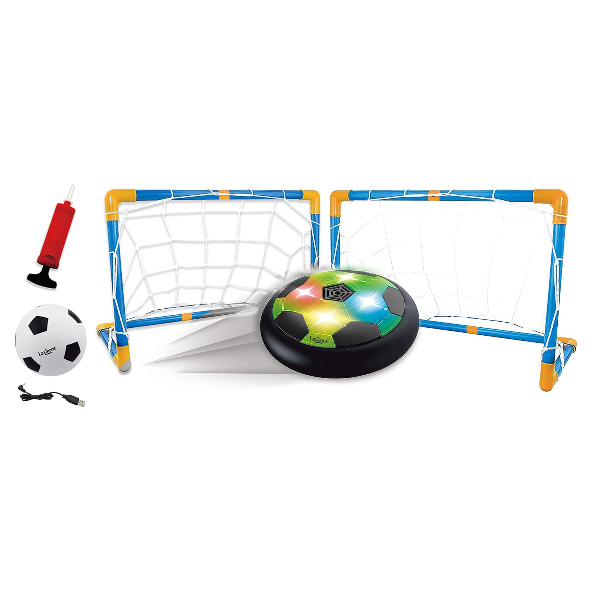 Lexibook AeroFoot - futbalový svetelný disk + 2 góly