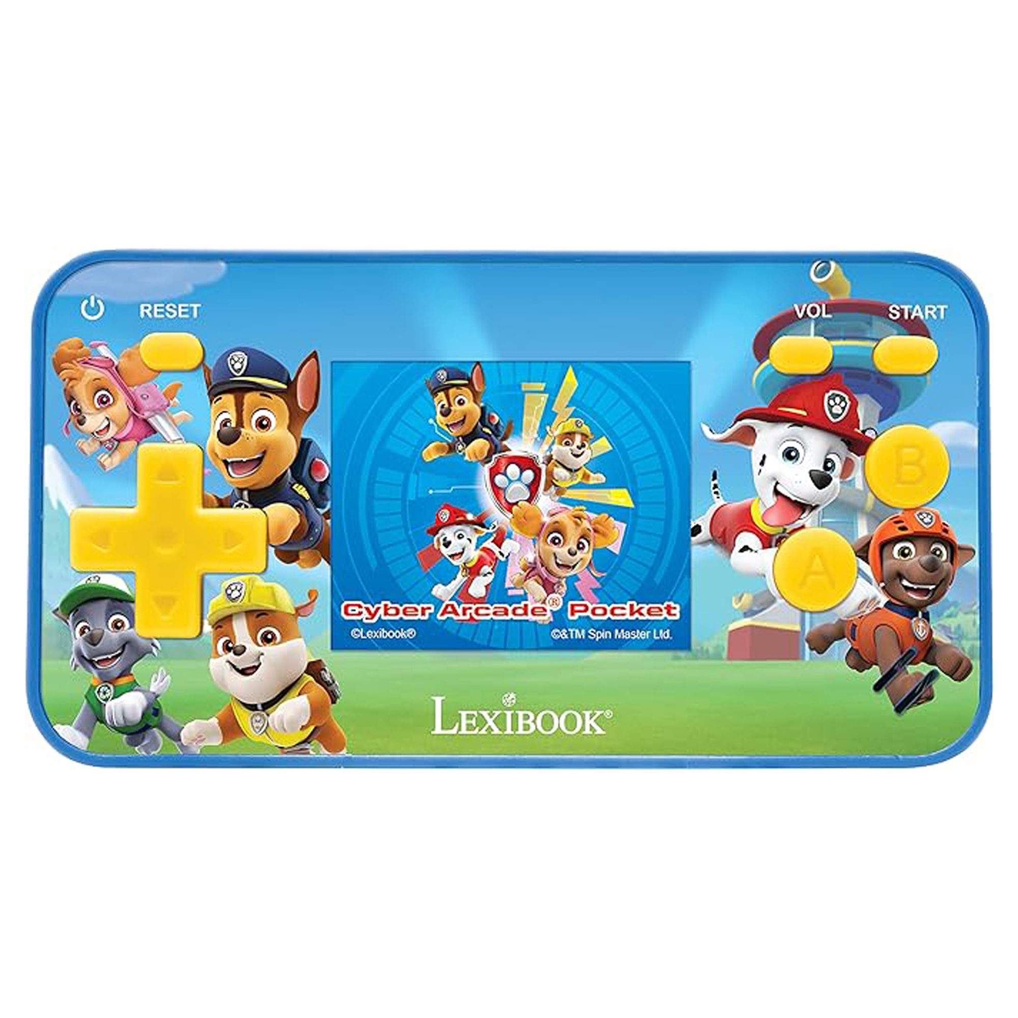 Lexibook Herná konzola Cyber Arcade Pocket 1,8" - 150 hier - Labková patrola