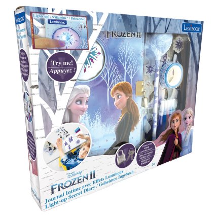 Diario segreto elettronico luminoso Disney Frozen