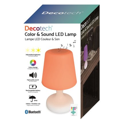 Waterproof Speaker in Shape of Table Lamp with LED