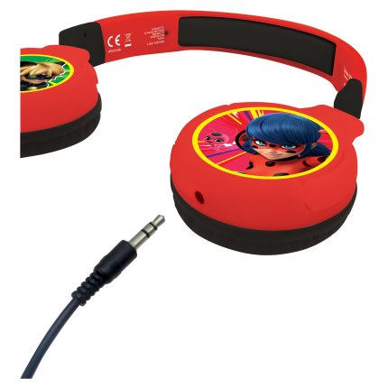 Cuffie wireless pieghevoli - Miraculous: Ladybug e Chat Noir