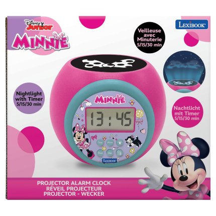 Projector Alarm Clock - Minnie Mouse