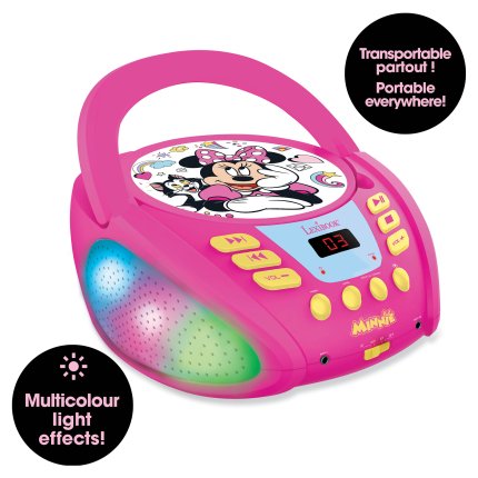 Svjetleći Bluetooth CD player - Mini Maus