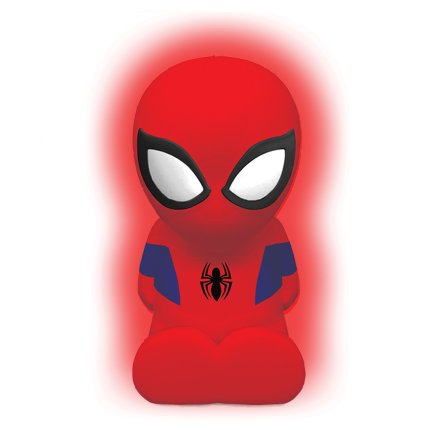 Dizajnerska nočna lučka LED 3D Spider-Man 13 cm