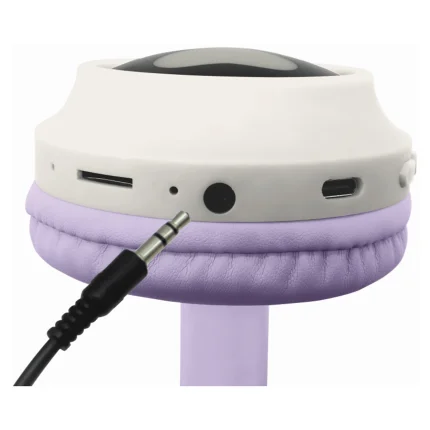 Bezdrátová sluchátka se svítícími kočičími oušky