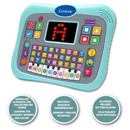 Deutsch-Englisches Lern-Tablet ABC