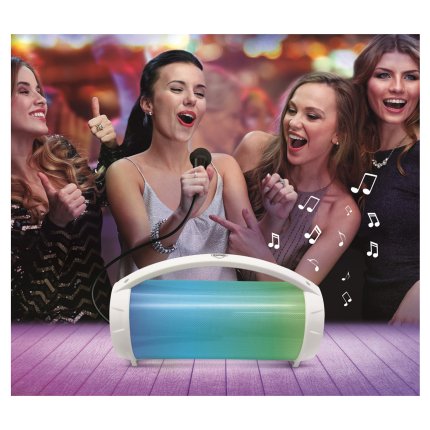 iParty Boombox Speaker with Microphone