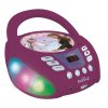 Svietiaci Bluetooth CD prehrávač - Ľadové kráľovstvo