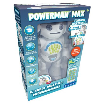 Talking Robot Powerman Max (Italian Version)