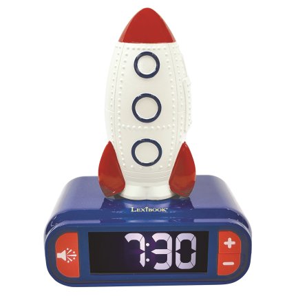 Sveglia con luce notturna 3D Missile