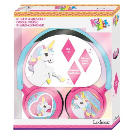 Cuffie pieghevoli con cavo Unicorno