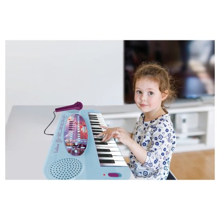 Elektronisches Keyboard mit Mikrofon Die Eiskönigin – Völlig unverfroren – 32 Tasten