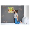 Houten kalender met klok in het Nederlands Bio Toys