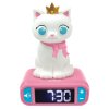 Alarm Clock with 3D Night Light Cat