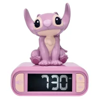 Lexibook Budík s nočným 3D svetlom Angel - Disney Stitch