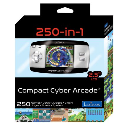 Spielekonsole Compact Cyber Arcade 2,5" – 250 Spiele