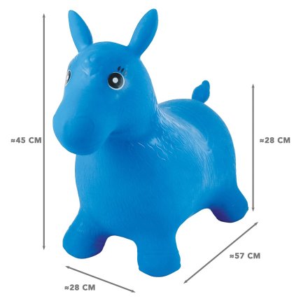 Aufblasbares Hüpfpony