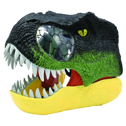 Dinosauriermaske mit Sound- und Lichteffekten