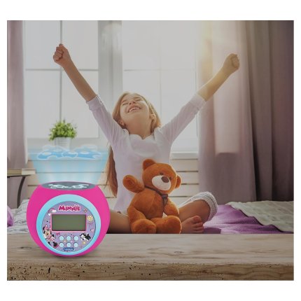 Budilka s projektorjem Mini Miška