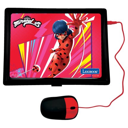 Französisch-Englischer Lern-Laptop Miraculous: Ladybug & Cat Noir