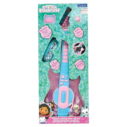 Elektronische Gitarre mit Brille Gabbys Puppenhaus