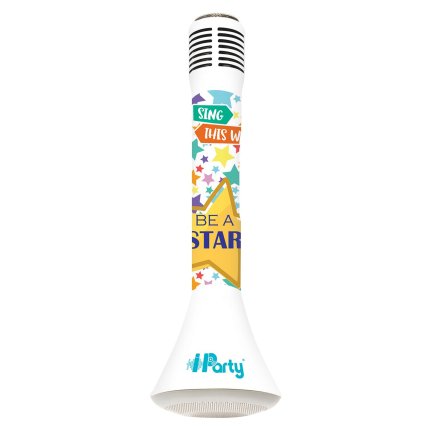 Karaoke Slim Microphone with Speaker iParty