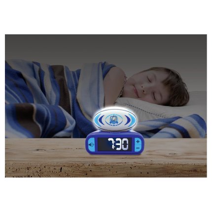 Alarm Clock with 3D Night Light Rugby Ball