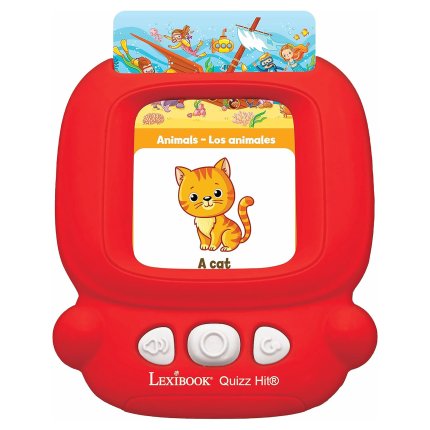 Español-inglés lector de tarjetas interactivo