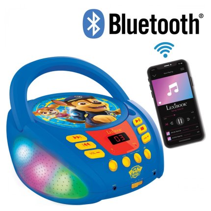 Bluetooth CD-speler met lichtjes: PAW Patrol