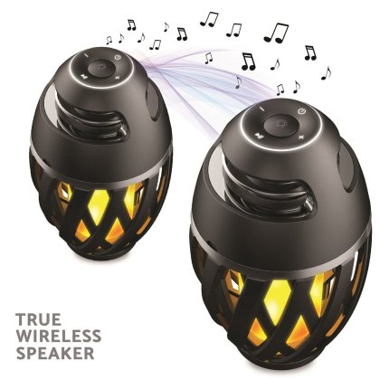 Speaker in Flame Design with LED