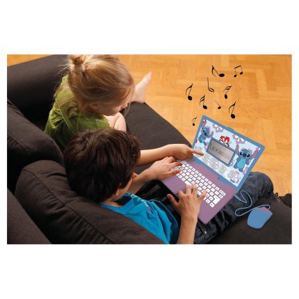 Czech-English Educational Laptop - Disney Stitch
