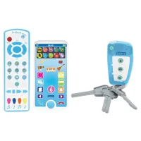 Vzdelávací mobilný telefón, diaľkové ovládanie a kľúčenka