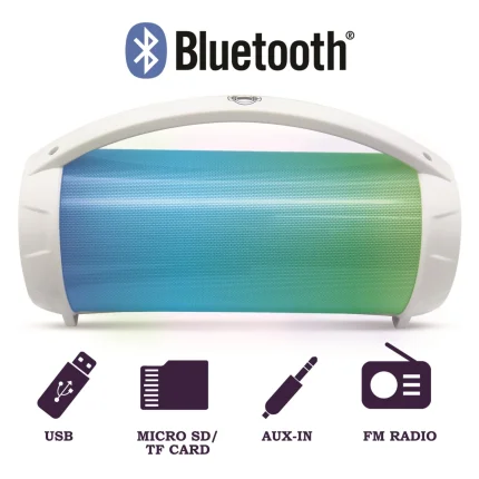 Reproduktor s mikrofónom Boombox iParty