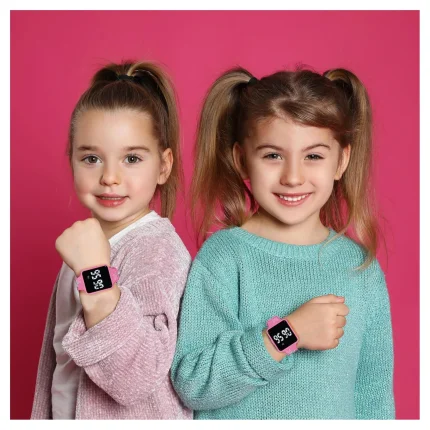 LED hodinky - Jednorožec