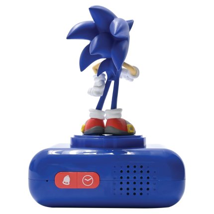 Alarm Clock with Sonic the Hedgehog 3D Night Light