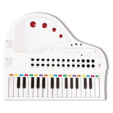 Mini elektronický klavír s mikrofónom