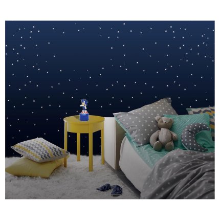 Designowa lampka nocna LED 3D Sonic 13 cm