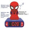 Budzik z nocnym światłem 3D - Spider-Man