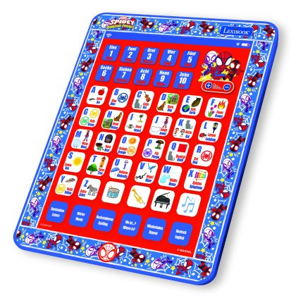 Deutsch-Englisches Lern-Tablet - Spidey und seine Super-Freunde