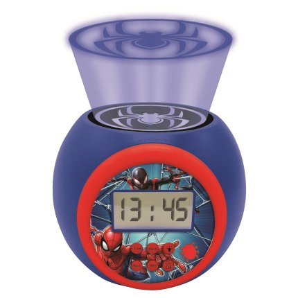 Wecker mit Projektion - Spider-Man