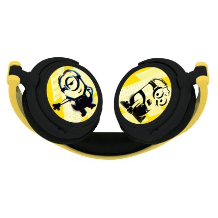 Wired Foldable Headphones Minions