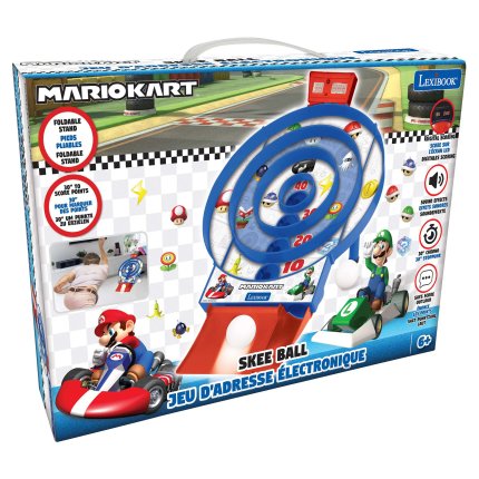 Gioco elettronico con 2 palline Mario Kart