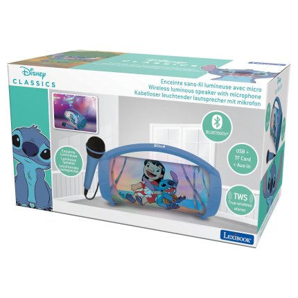 Boombox Speaker with Microphone - Disney Stitch