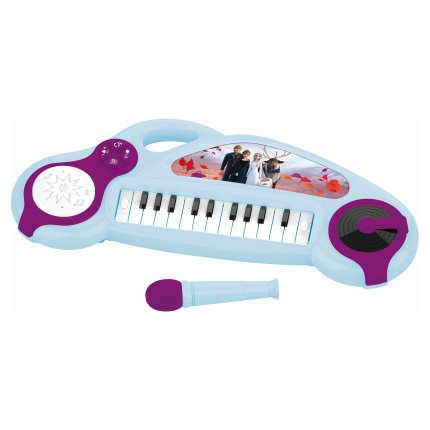 Disney Frozen Fun Electronic Keyboard with Microphone - 22 keys