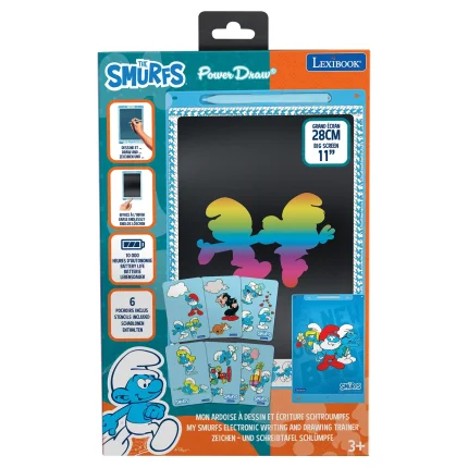 Kreslicí tablet s E-inkem - Šmoulové