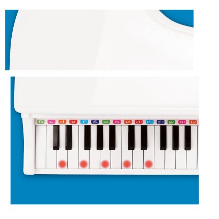 Mini elektronický klavír s mikrofónom