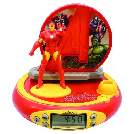 3D Wecker mit Projektor Iron Man - Avengers
