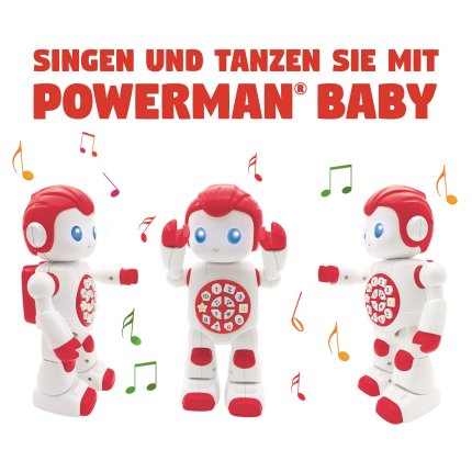 Talking Robot Powerman Baby (German Version)